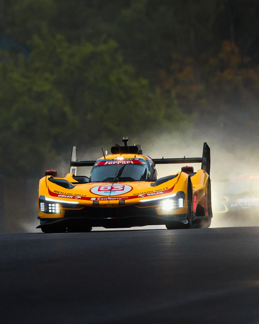 First track shots of the year 🥹 The 2026 FIA WEC season has officially started with Prologue day at 