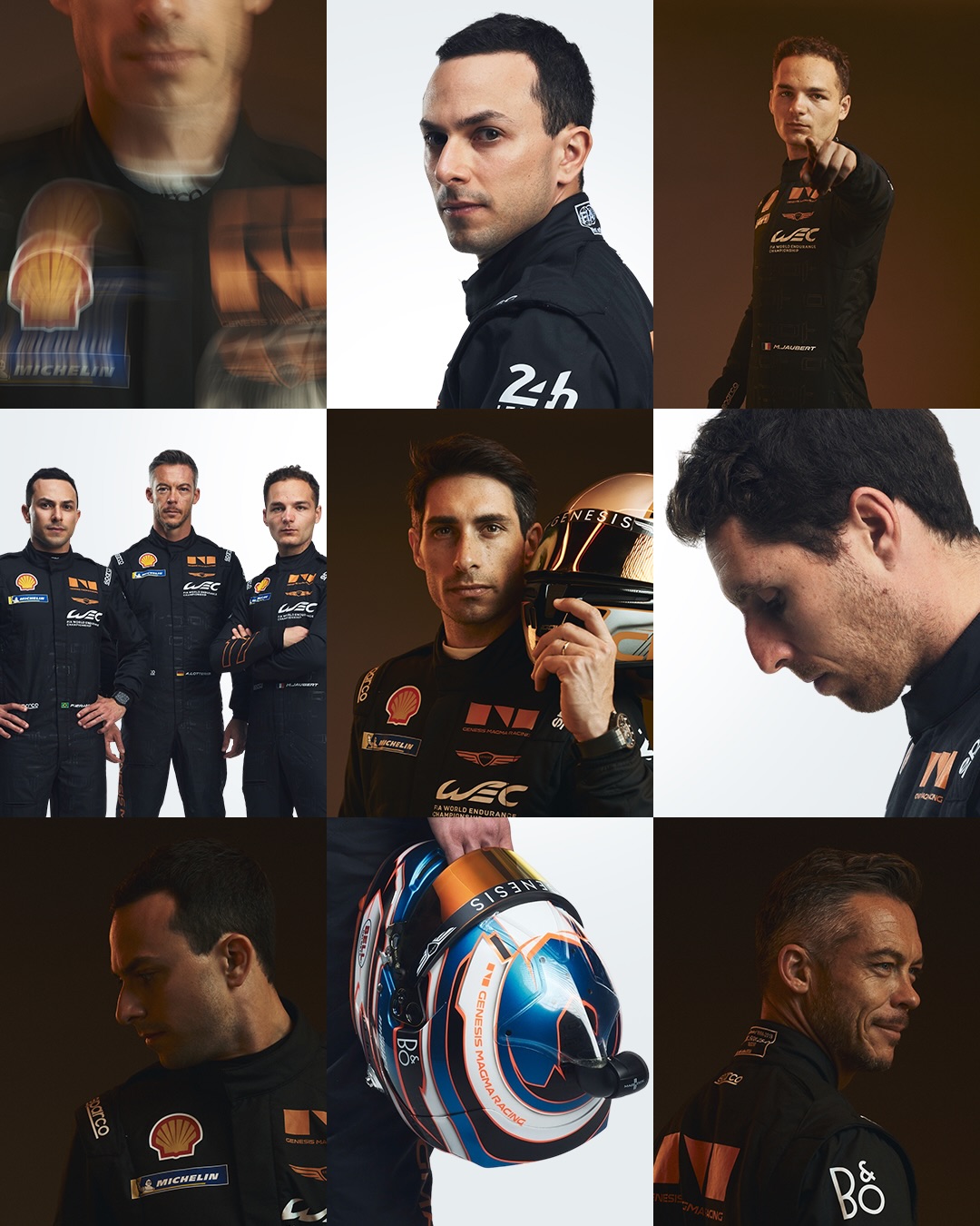 Debut season aura 🔮 Kicking off race week with media day, and of course all eyes are on @genesismagm